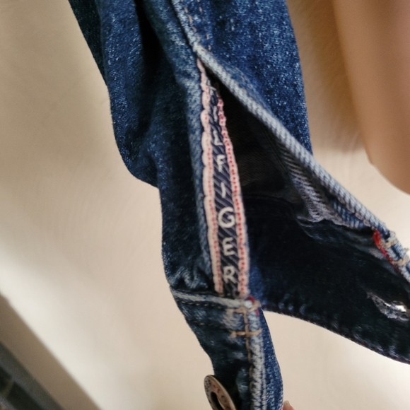 Tommy Hilfiger Trucker Jean Medium Wash Denim Jacket Size Women's Large - Picture 7 of 12